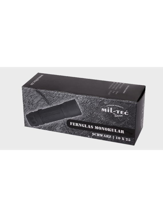 MIL-TEC MONOKULAR x10 1000M LUNETA 10x25 ETUI CZARNY