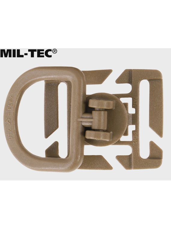 MIL-TEC ZESTAW UCHWYTÓW ULTIMATE TACTICAL S-HOOK DO MOLLE COYOTE