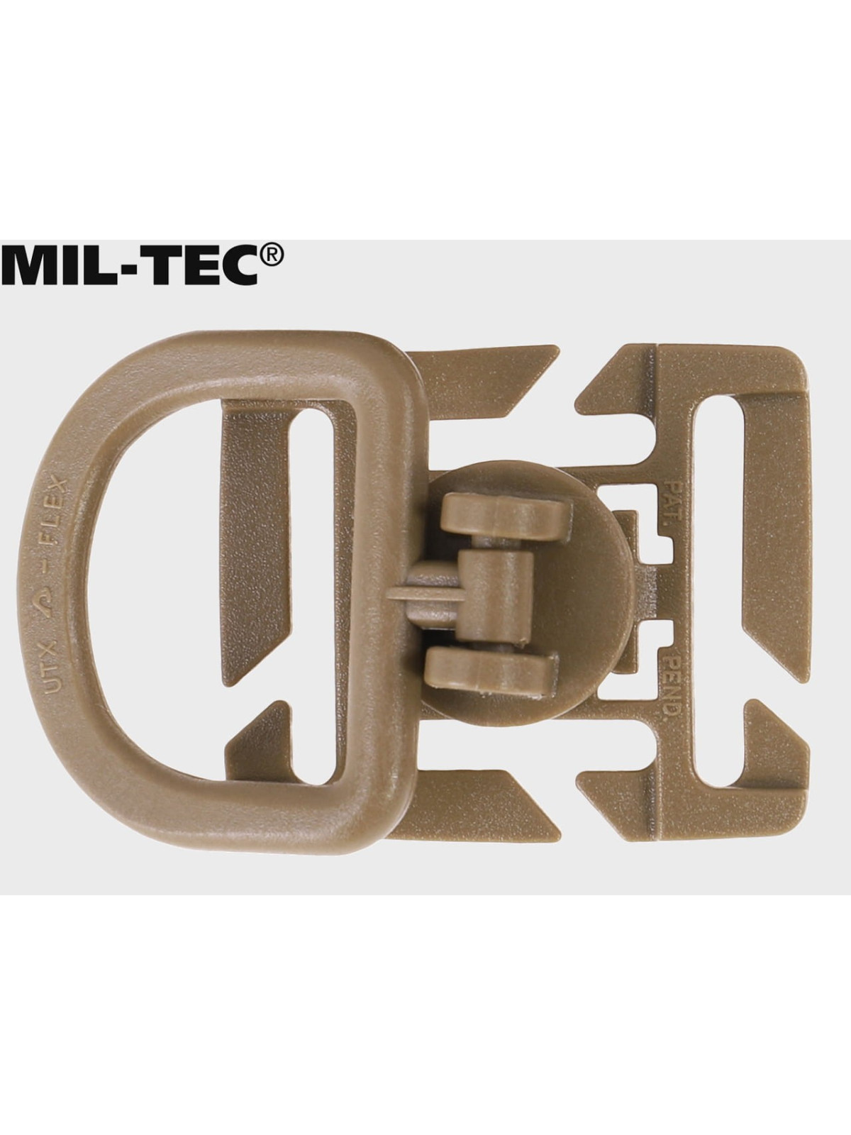 MIL-TEC ZESTAW UCHWYTÓW ULTIMATE TACTICAL S-HOOK DO MOLLE COYOTE