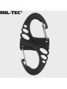 MIL-TEC ZESTAW UCHWYTÓW ULTIMATE TACTICAL S-HOOK DO MOLLE CZARNY