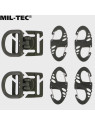 MIL-TEC ZESTAW UCHWYTÓW ULTIMATE TACTICAL S-HOOK DO MOLLE OLIWKOWY