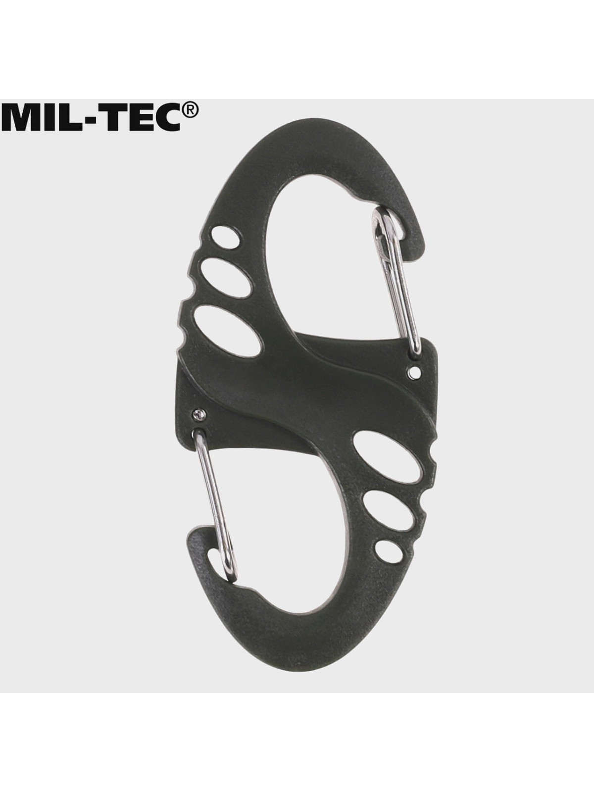 MIL-TEC ZESTAW UCHWYTÓW ULTIMATE TACTICAL S-HOOK DO MOLLE OLIWKOWY