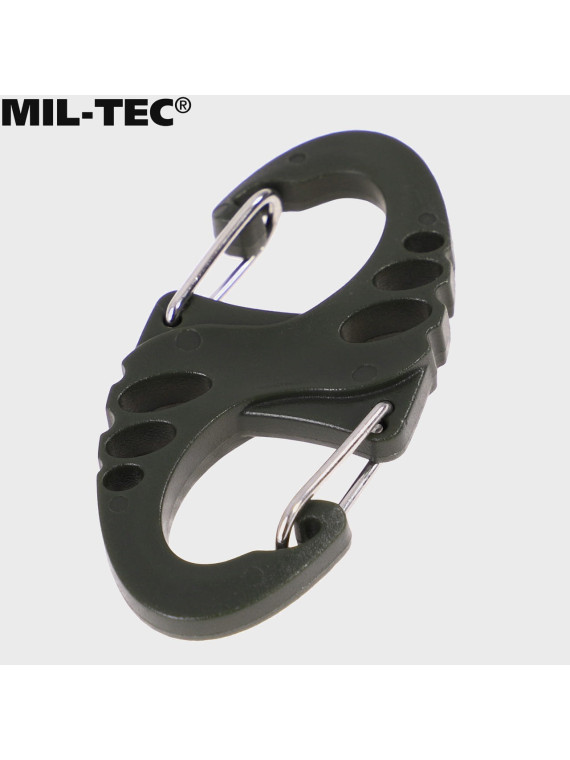 MIL-TEC ZESTAW UCHWYTÓW ULTIMATE TACTICAL S-HOOK DO MOLLE OLIWKOWY