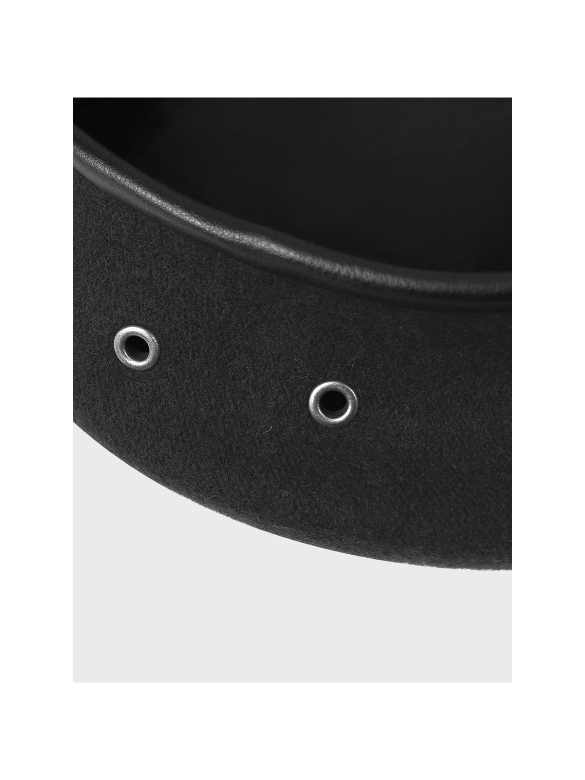 BB-TEX BERET KLASA MUNDUROWA WEŁNIANY TŁOCZONY Z ORŁEM CZARNY 54
