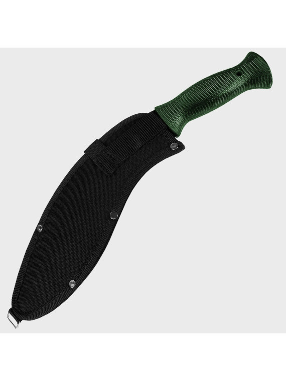 MIL-TEC NÓŻ SURVIVALOWY KABURA MACZETA KUKRI CZARNY