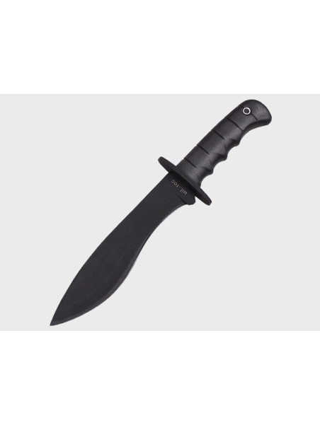 MIL-TEC NÓŻ SURVIVALOWY KABURA MACZETA COMBAT CZARNY
