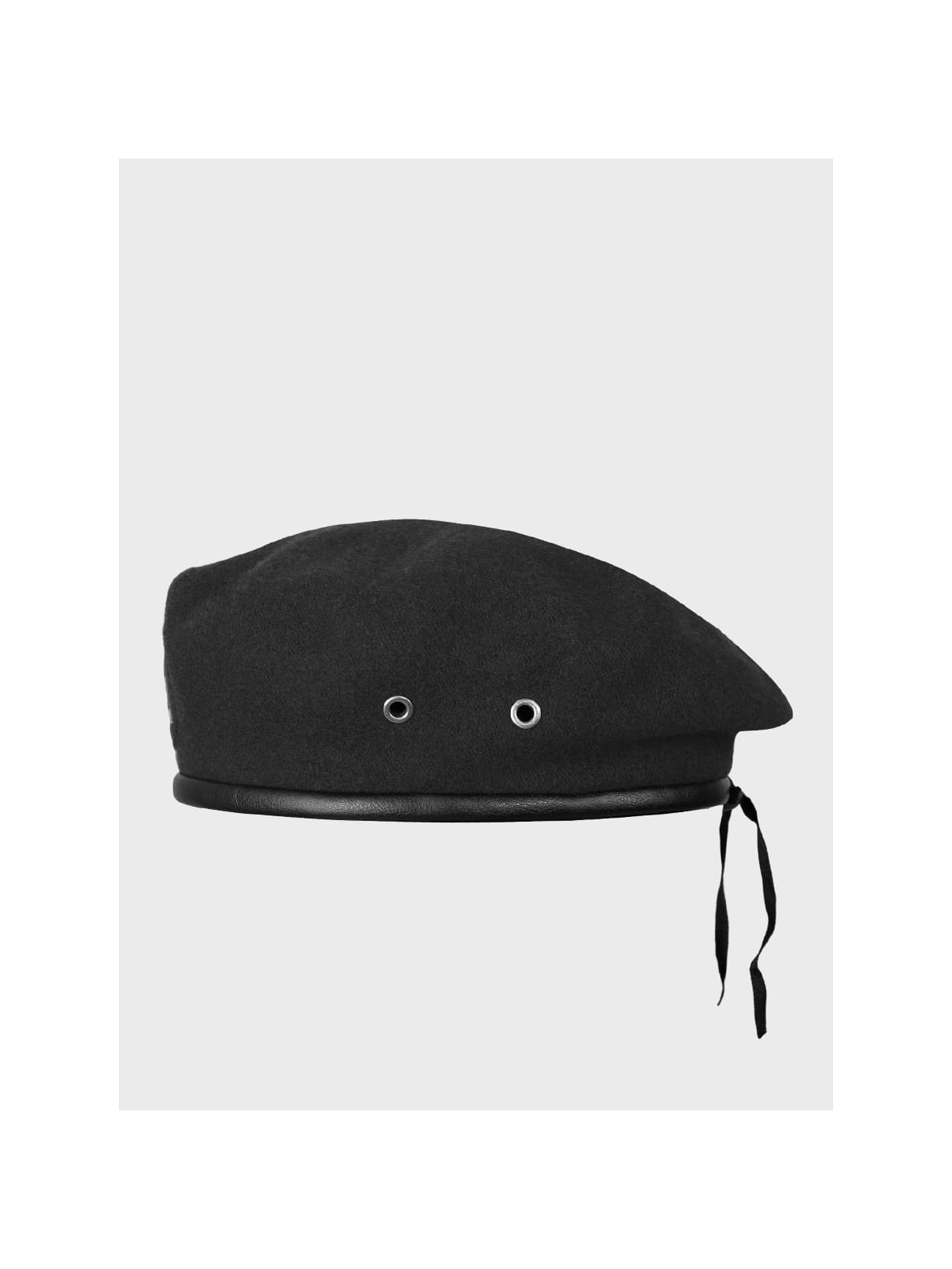 BB-TEX BERET KLASA MUNDUROWA WEŁNIANY TŁOCZONY Z ORŁEM CZARNY 54