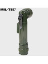 MIL-TEC LATARKA KĄTOWA Z FILTRAMI ŚREDNIA 17CM OLIWKOWA