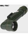 MIL-TEC LATARKA KĄTOWA Z FILTRAMI ŚREDNIA 17CM OLIWKOWA