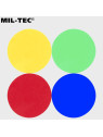 MIL-TEC LATARKA KĄTOWA Z FILTRAMI ŚREDNIA 17CM OLIWKOWA