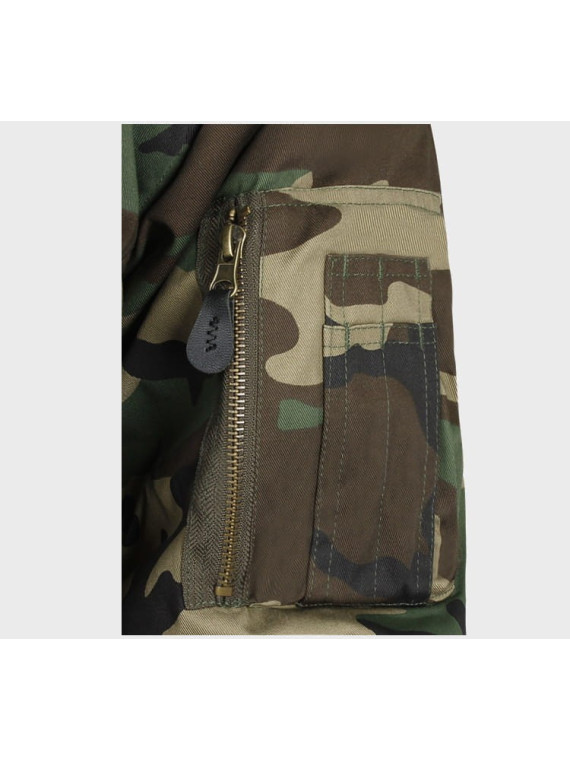 MIL-TEC KURTKA WOJSKOWA MA1 US FLYERS WOODLAND XXL