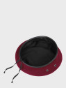 BB-TEX BERET KLASA MUNDUROWA WEŁNIANY TŁOCZONY Z ORŁEM BORDOWY 55