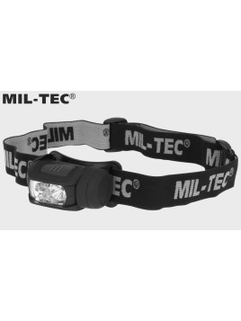 MIL-TEC LATARKA CZOŁOWA 4 KOLORY LED LUXEON 90LM
