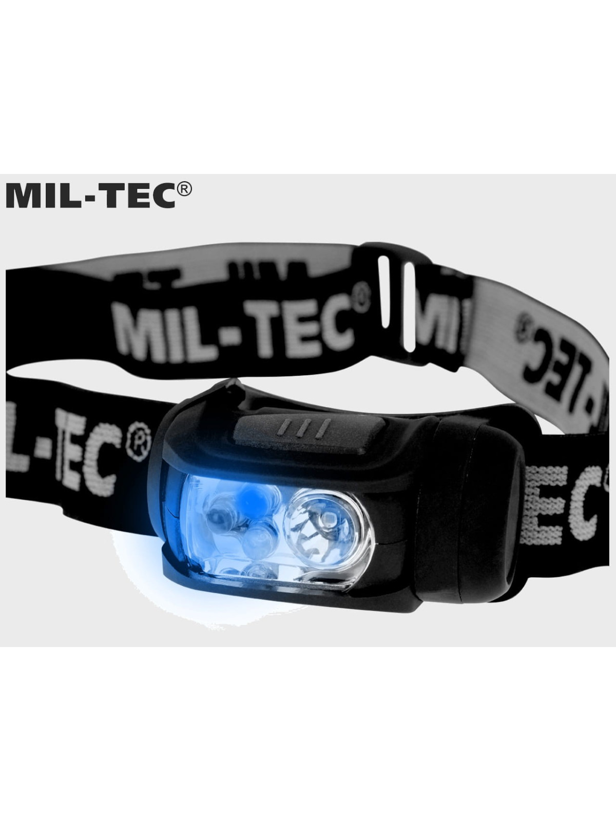 MIL-TEC LATARKA CZOŁOWA 4 KOLORY LED LUXEON 90LM