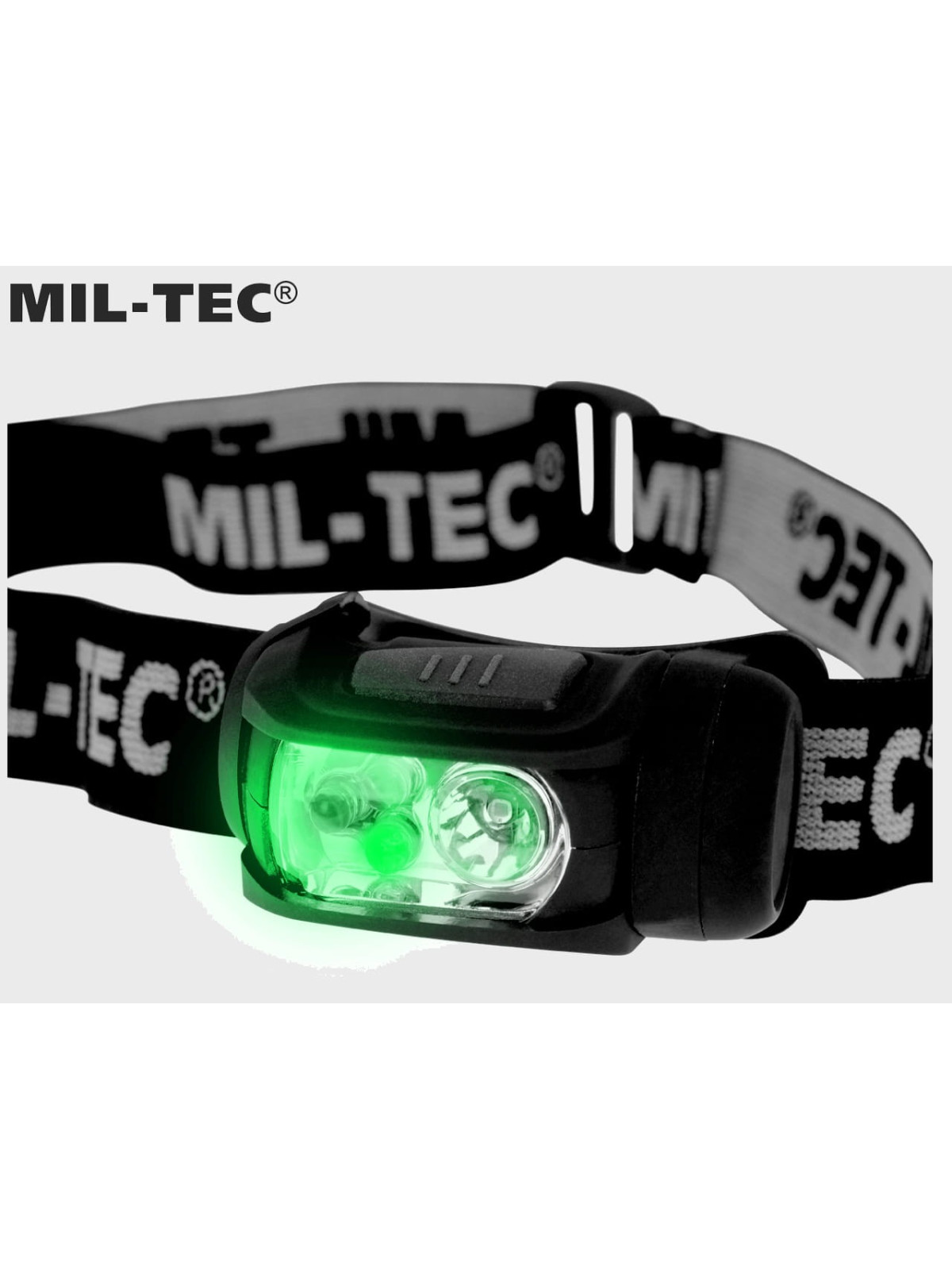MIL-TEC LATARKA CZOŁOWA 4 KOLORY LED LUXEON 90LM