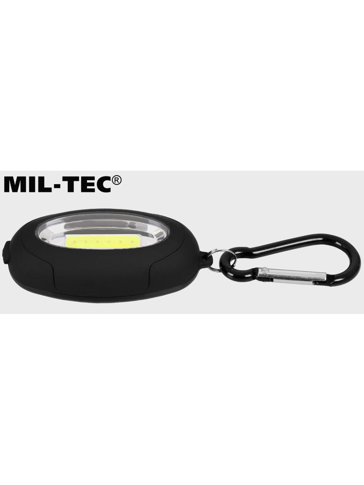 MIL-TEC BRELOK MINI LATARKA MAGNES KARABIŃCZYK 80LM