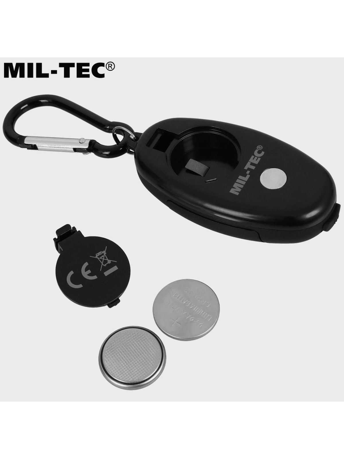 MIL-TEC BRELOK MINI LATARKA MAGNES KARABIŃCZYK 80LM