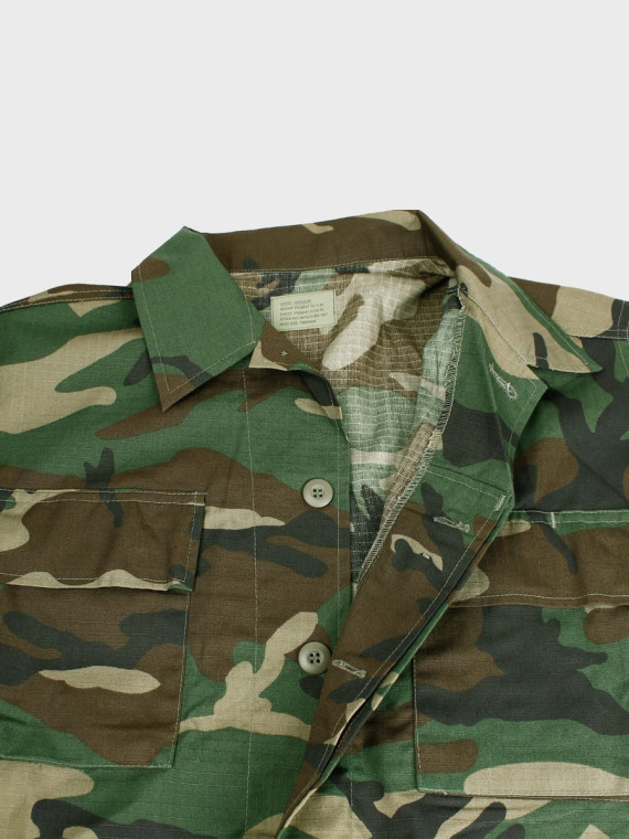 MIL-TEC BLUZA WOJSKOWA BDU US ARMY RIP-STOP CZARNA XXL