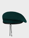 BB-TEX BERET WOJSKOWY WEŁNIANY TŁOCZONY Z ORŁEM ZIELONY 61