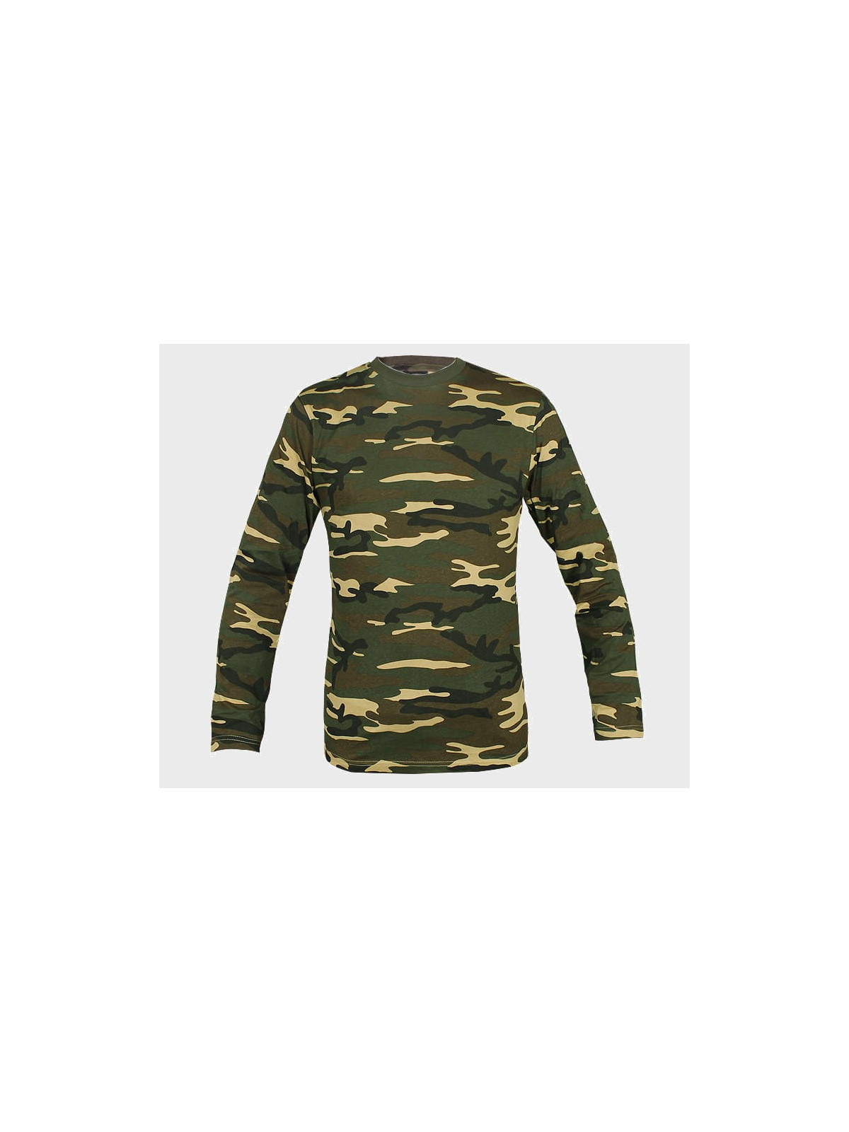 MIL-TEC KOSZULKA Z DŁUGIM RĘKAWEM LONGSLEEVE WOODLAND 3XL