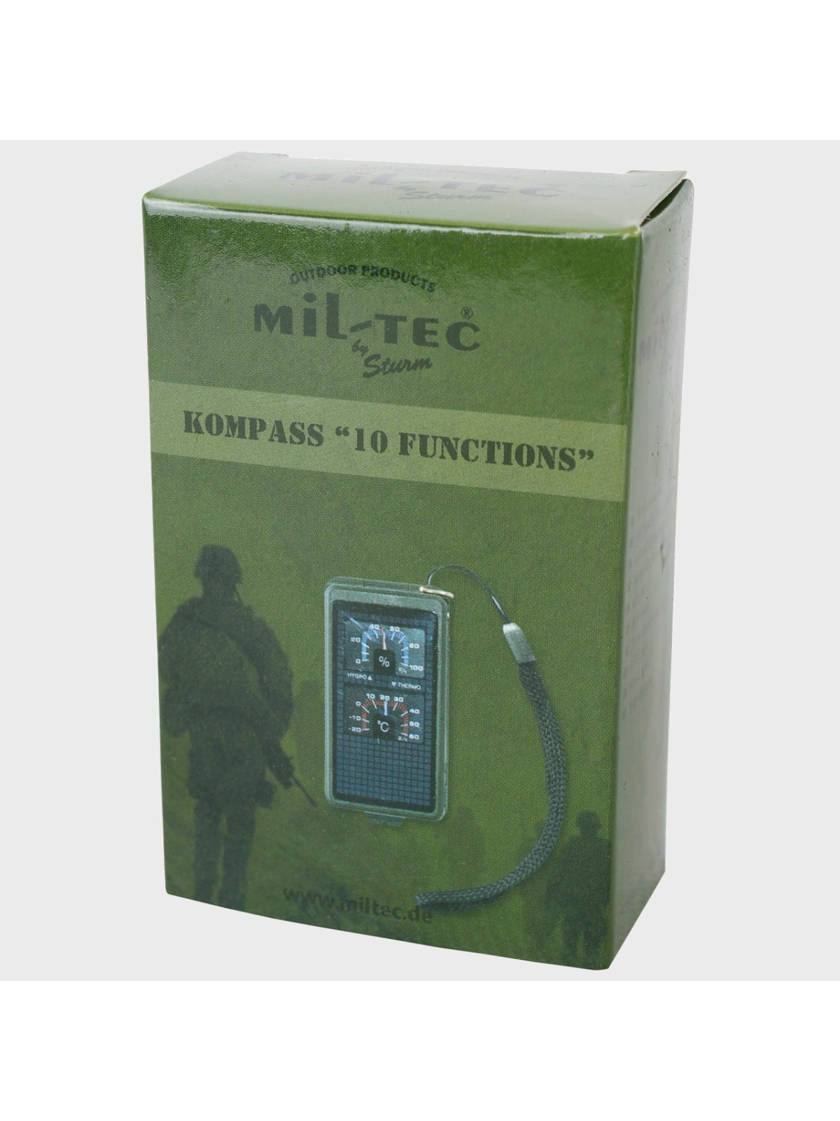 MIL-TEC KOMPAS WIELOFUNKCYJNY 10w1 MULTITOOL KRZESIWO