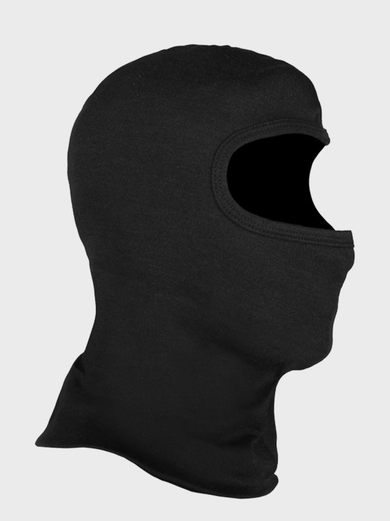MIL-TEC KOMINIARKA BALACLAVA NOMEX 1 OTWÓR CZARNA