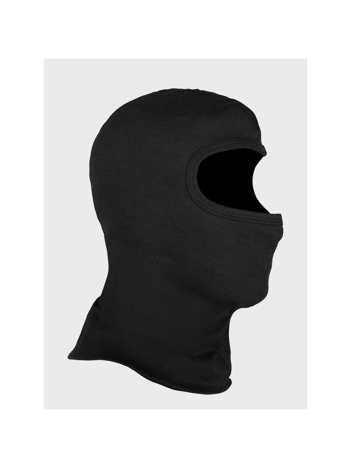 MIL-TEC KOMINIARKA BALACLAVA NOMEX 1 OTWÓR CZARNA