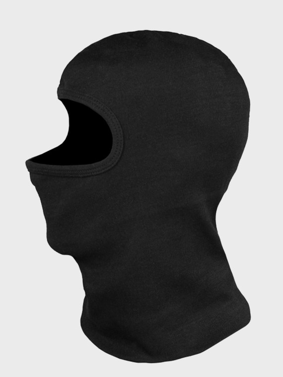 MIL-TEC KOMINIARKA BALACLAVA NOMEX 1 OTWÓR CZARNA