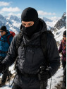MIL-TEC KOMINIARKA BALACLAVA NOMEX 1 OTWÓR CZARNA