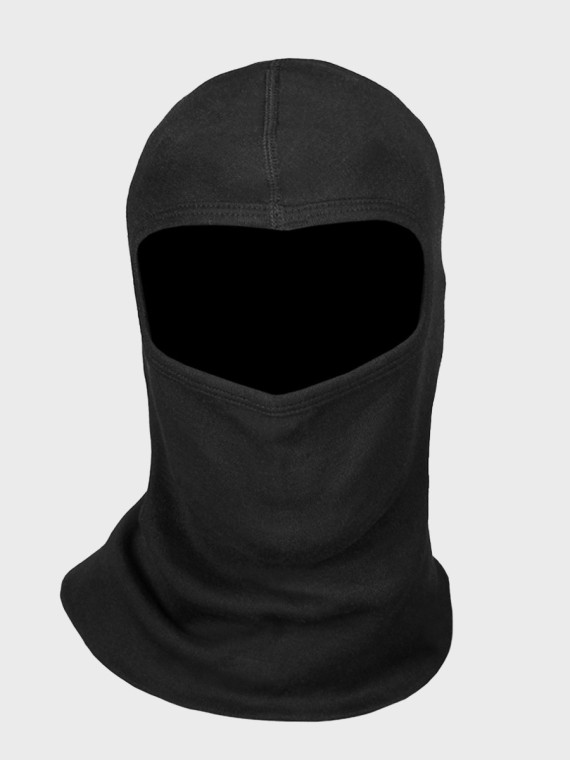 MIL-TEC KOMINIARKA BALACLAVA NOMEX 1 OTWÓR CZARNA