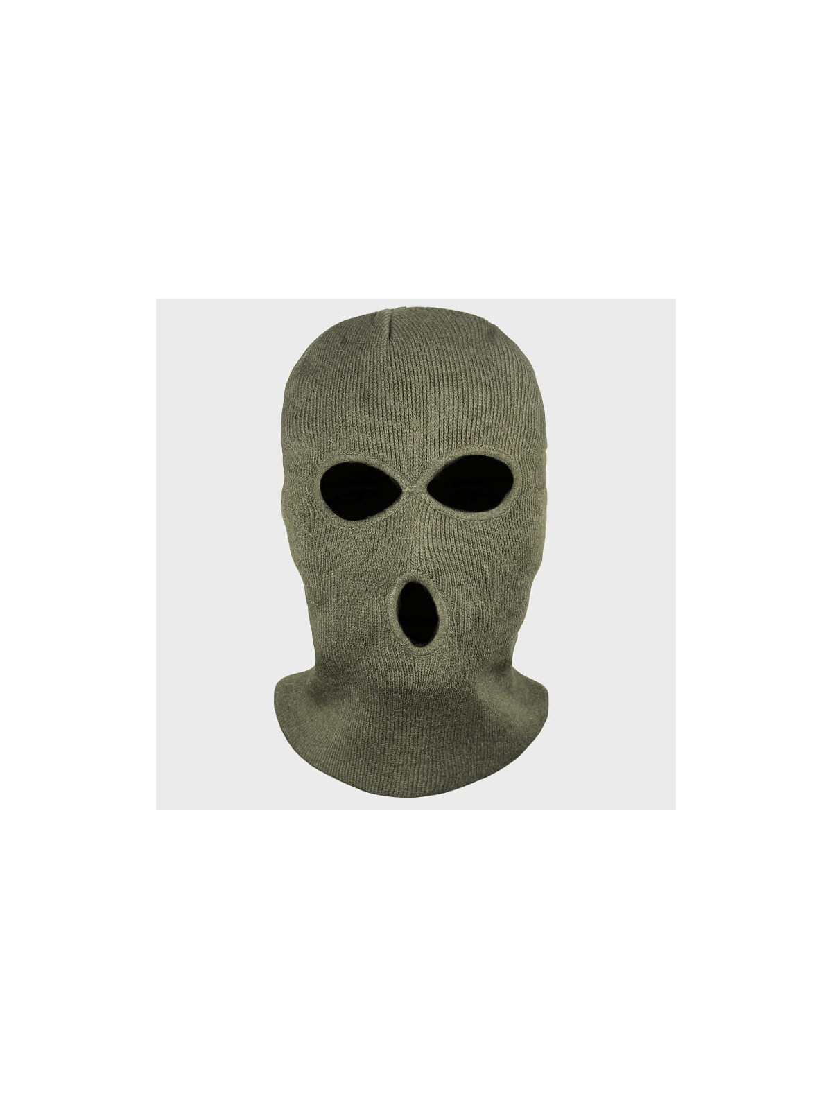 MIL-TEC KOMINIARKA BALACLAVA AKRYL 3 OTWORY OLIWKOWY