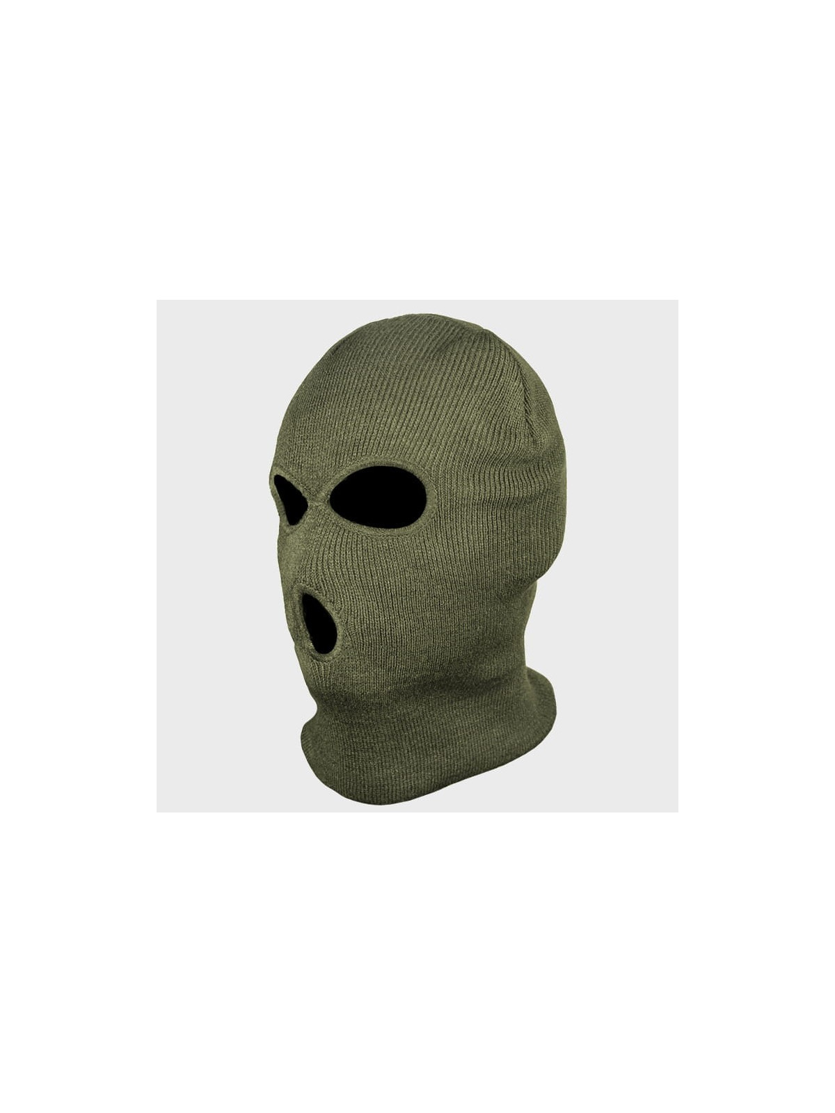 MIL-TEC KOMINIARKA BALACLAVA AKRYL 3 OTWORY OLIWKOWY