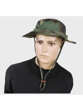 MIL-TEC KAPELUSZ WOJSKOWY US ARMY BOONIE RIP-STOP WOODLAND L
