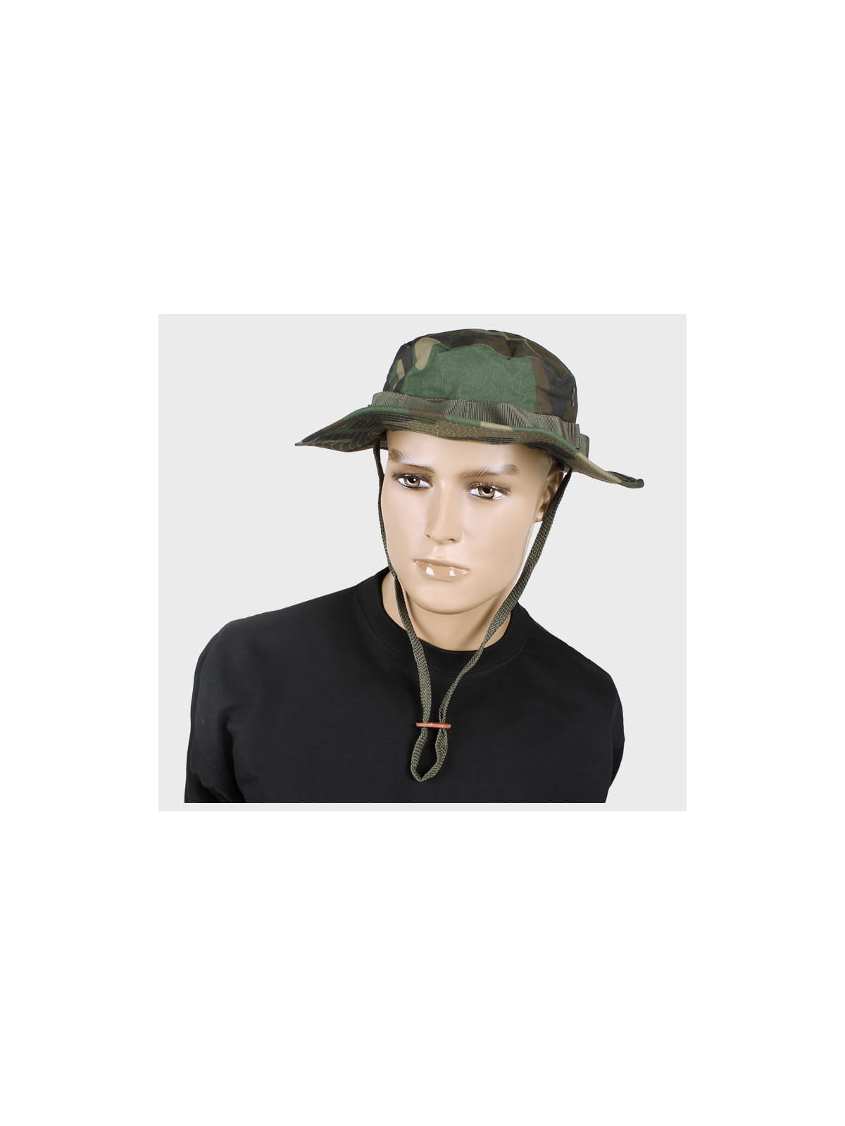 MIL-TEC KAPELUSZ WOJSKOWY US ARMY BOONIE RIP-STOP WOODLAND L