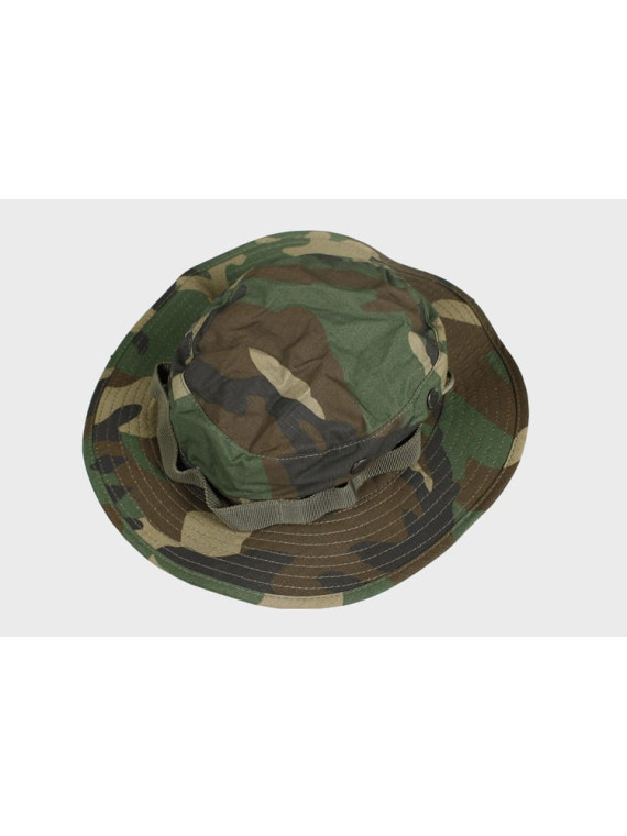 MIL-TEC KAPELUSZ WOJSKOWY US ARMY BOONIE RIP-STOP WOODLAND L