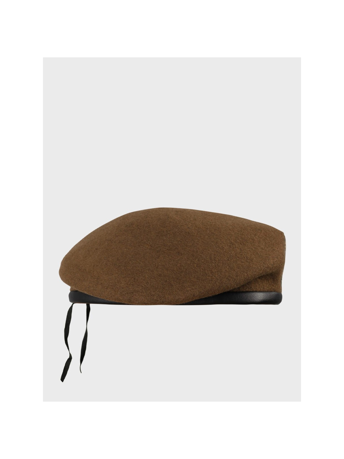 BB-TEX BERET WOT WOJSKOWY WEŁNIANY TŁOCZONY BRĄZOWY 64