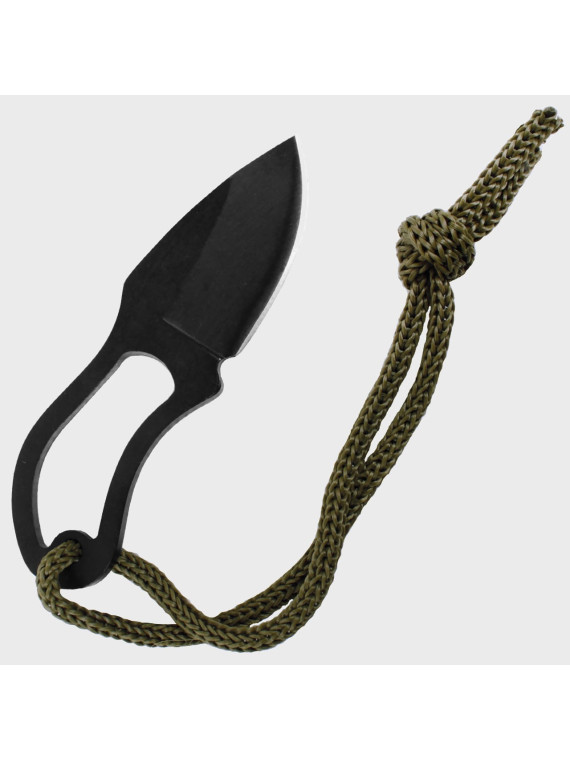 MIL-TEC NÓŻ SPECJALNY SMYCZ NECK M.KETTE 9 CM