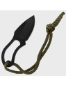 MIL-TEC NÓŻ SPECJALNY SMYCZ NECK M.KETTE 9 CM