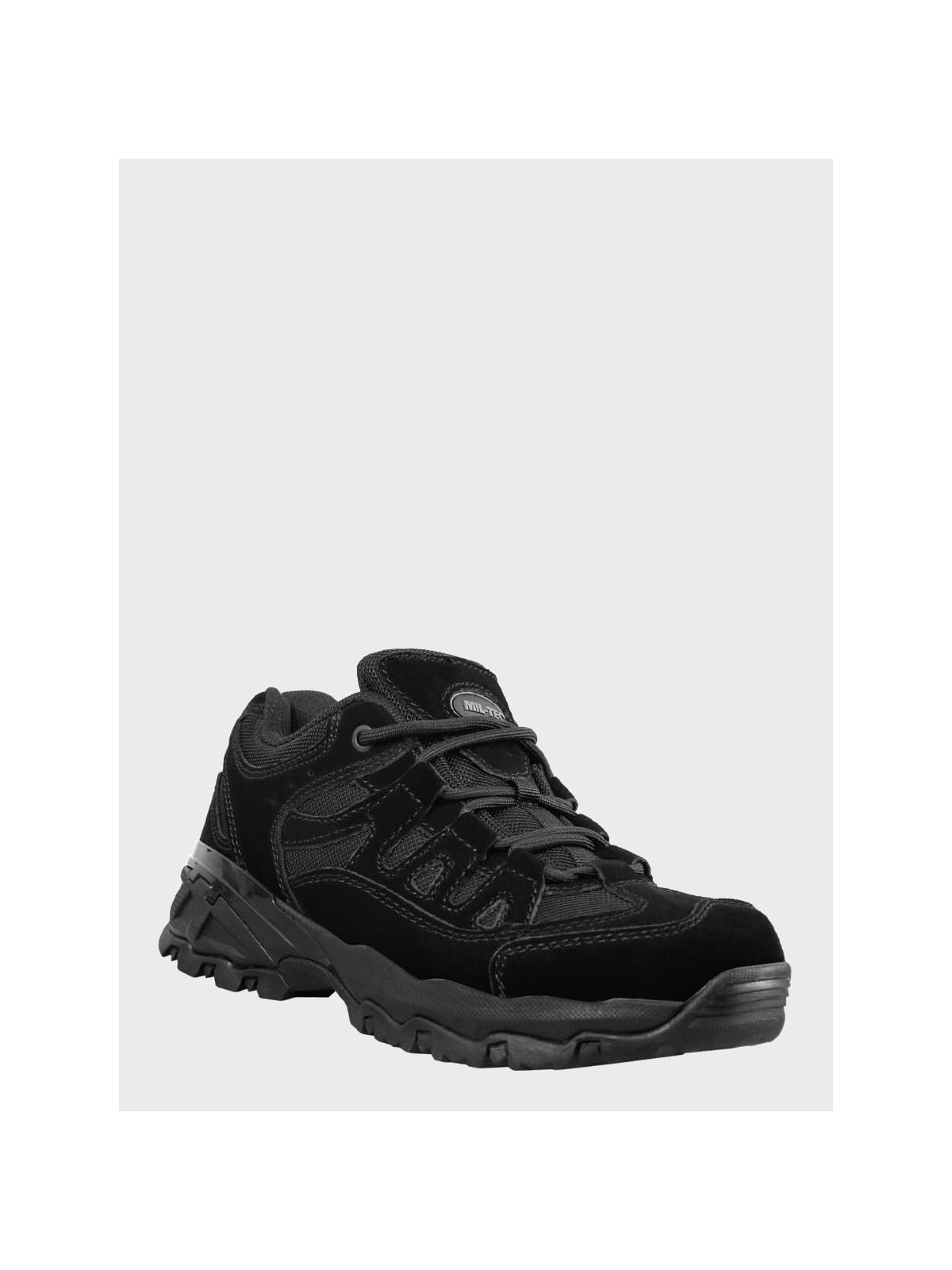 MIL-TEC BUTY MĘSKIE TREKKINGOWE SQUAD NISKIE TRAPERY GÓRSKIE CZARNE 46