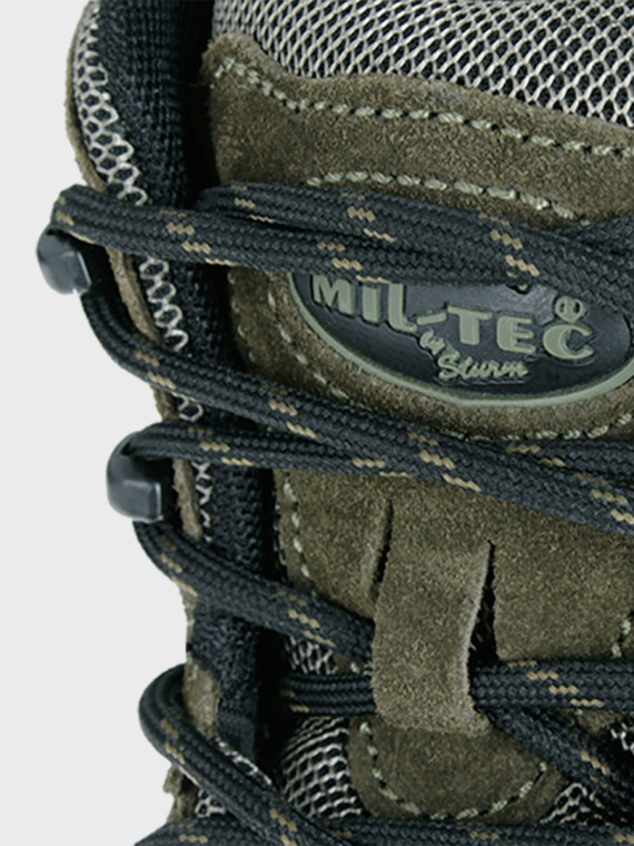 MIL-TEC BUTY MĘSKIE TREKKINGOWE SQUAD TRAPERY GÓRSKIE OLIWKOWE 46
