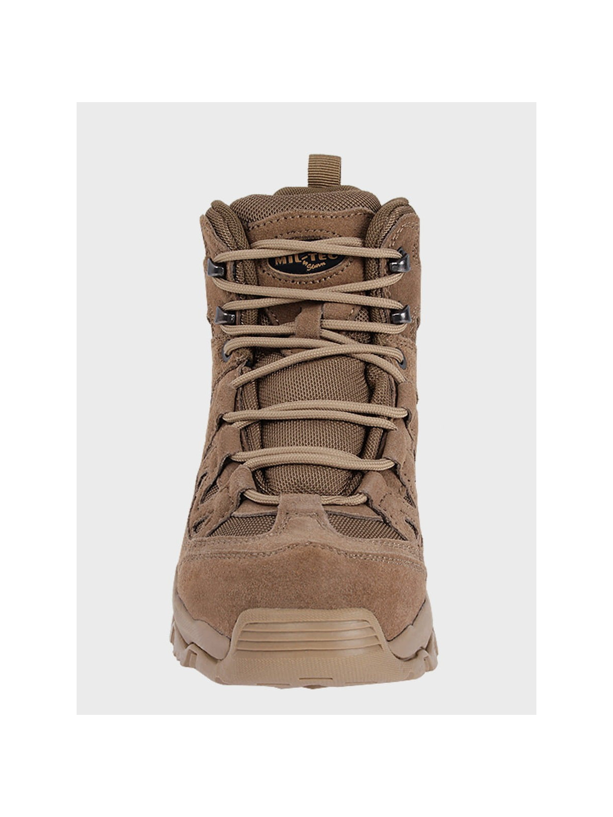 MIL-TEC BUTY MĘSKIE TREKKINGOWE SQUAD TRAPERY GÓRSKIE COYOTE 39