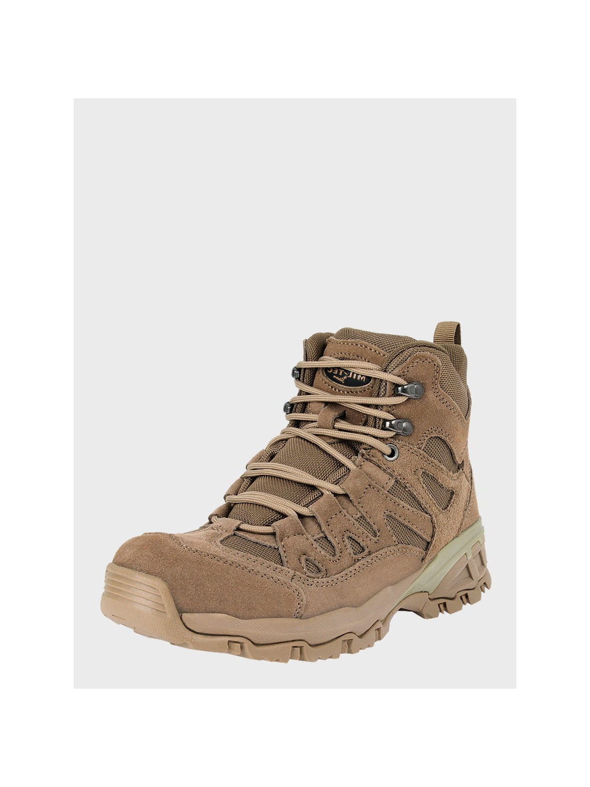 MIL-TEC BUTY MĘSKIE TREKKINGOWE SQUAD TRAPERY GÓRSKIE COYOTE 39