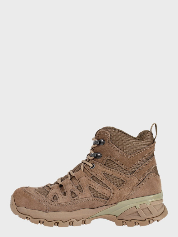 MIL-TEC BUTY MĘSKIE TREKKINGOWE SQUAD TRAPERY GÓRSKIE COYOTE 39