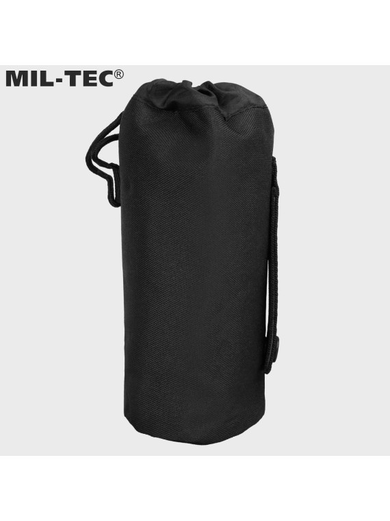 MIL-TEC POKROWIEC TERMICZNY NA BUTELKĘ KIESZEŃ MOLLE CZARNY