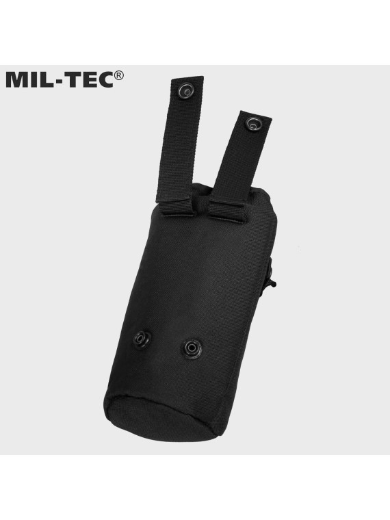 MIL-TEC POKROWIEC TERMICZNY NA BUTELKĘ KIESZEŃ MOLLE CZARNY