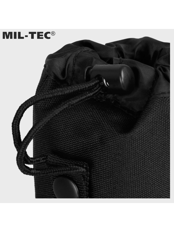 MIL-TEC POKROWIEC TERMICZNY NA BUTELKĘ KIESZEŃ MOLLE CZARNY