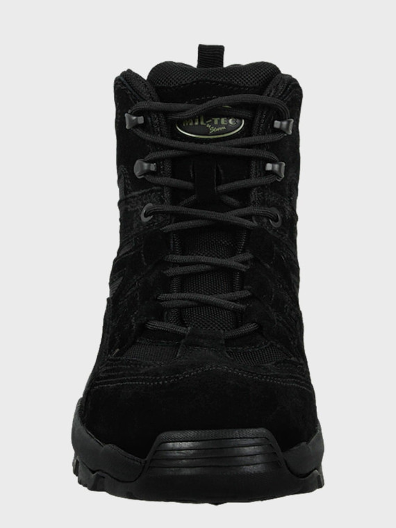 MIL-TEC BUTY MĘSKIE TREKKINGOWE SQUAD TRAPERY GÓRSKIE CZARNE 46