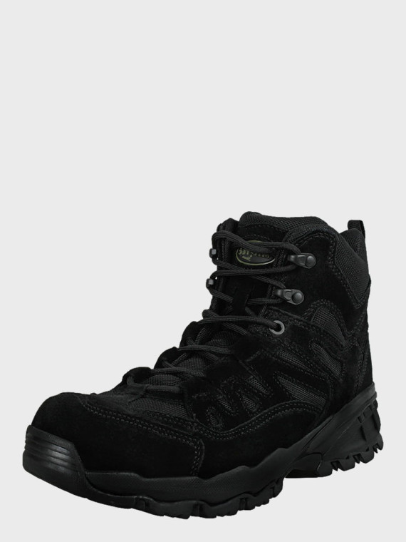 MIL-TEC BUTY MĘSKIE TREKKINGOWE SQUAD TRAPERY GÓRSKIE CZARNE 46