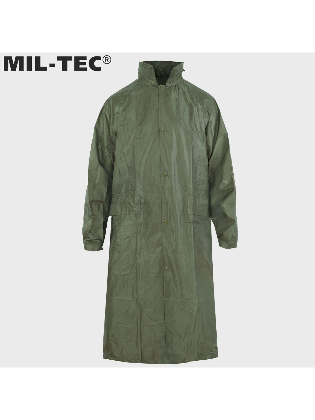 MIL-TEC PŁASZCZ PRZECIWDESZCZOWY SZTORMIAK OLIWKOWY L