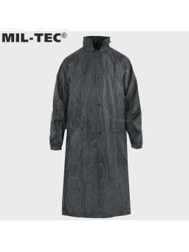 MIL-TEC PŁASZCZ PRZECIWDESZCZOWY SZTORMIAK CZARNY L